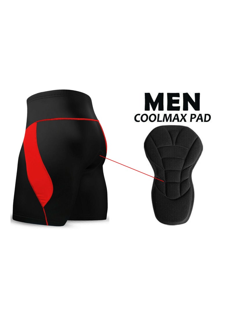 Spall Men'S Cycling Shorts Summer Quick Dry Padded Bike Shorts - Image 3