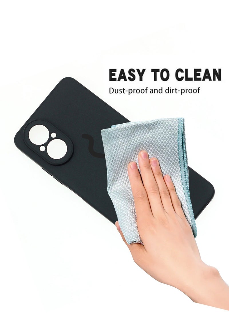 X-level Realme C67 4g Case Cover Silicone Mobile Phone Accessories with Anti-drops Anti-fingerprints Camera Protector Super Soft Comfortable Touch Back shell Cover for Realme C67 4g - Image 3