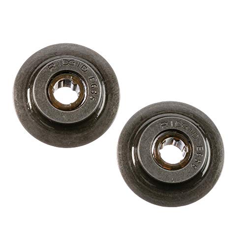 RIDGID 29973 Model E635 Replacement Wheel for Model 35S and Model 65S Stainless Steel Tubing Cutters XCEL Quick Change Replacement Pipe Cutter Blade with Bearings - Image 1