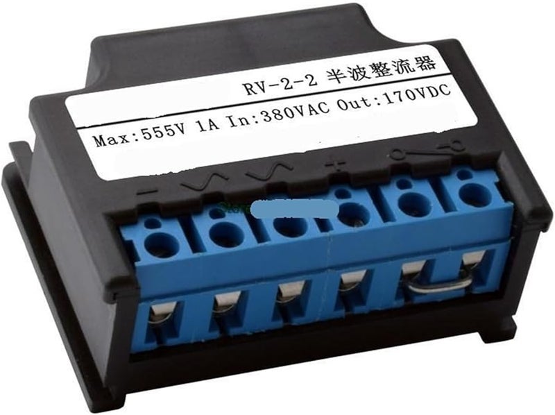 Rv 2 2 وحدة مقوم نصف موجة 220 فولت تيار متردد 198 فولت تيار مستمر جهاز كبح المحرك المقوم - Image 4
