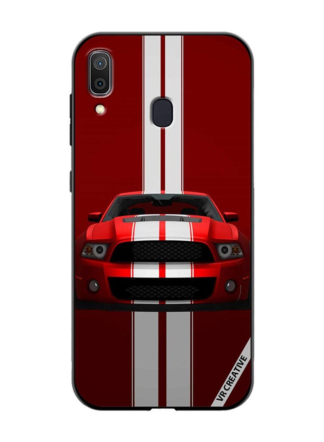 VR CREATIVE Protective Case Cover For Samsung Galaxy A30 Car Design Multicolour - Image 1