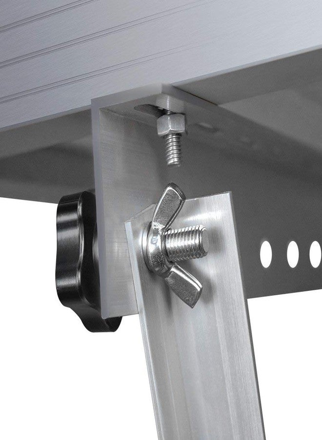 Renogy 28in Adjustable Solar Panel Mount Brackets, with Foldable Tilt Legs on Any Flat Surface for RV, Roof, Boat, Any Off-Grid Systems - Image 5