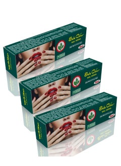 Safa Safa Ready-to-Use Red Henna Cone Nail Polish with All Natural Herbal Ingredients and Chemical Dyes Free - Pack of 3 (6 g)  - Image 2