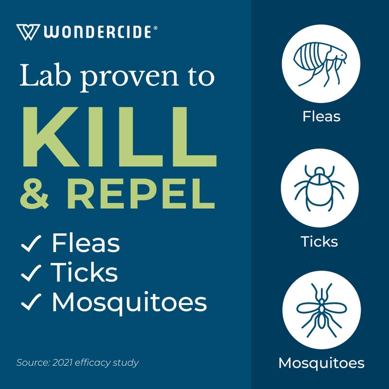 Wondercide - Flea, Tick & Mosquito Spray for Dogs, Cats, and Home - Flea and Tick Killer, Control, Prevention, Treatment - with Natural Essential Oils - Pet and Family Safe - Lemongrass 128 oz - Image 2