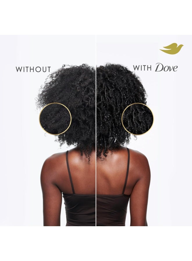 Dove قناع كريم دوف لإصلاح تجاعيد الشعر 10 في 1 للشعر المجعد والمجعد مع تقنية العناية بالبروتين الحيوي وزيت الجوجوبا 9.2 أونصة سائلة. - Image 4