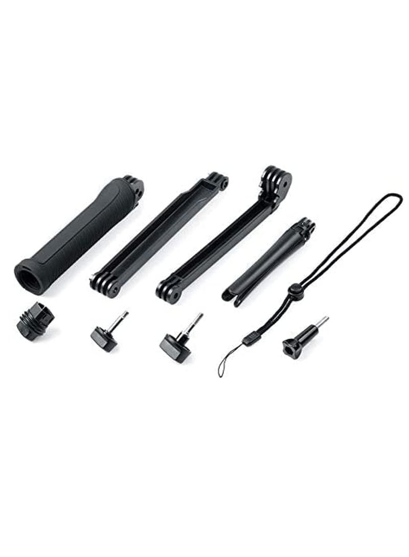 Arabest 3 Way Tripod for GoPro Hero 12/11/10/9/8/7/6/5/4/3/2/1 Session and other Action Cameras, Detachable Extendable Selfie Stick Pole with Hand Grip Stand  - Image 5