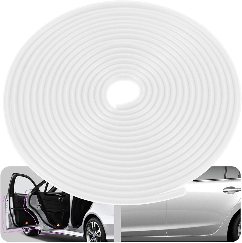 Eytool 16Ft Car Door Edge Protector - White Rubber Seal - Image 1
