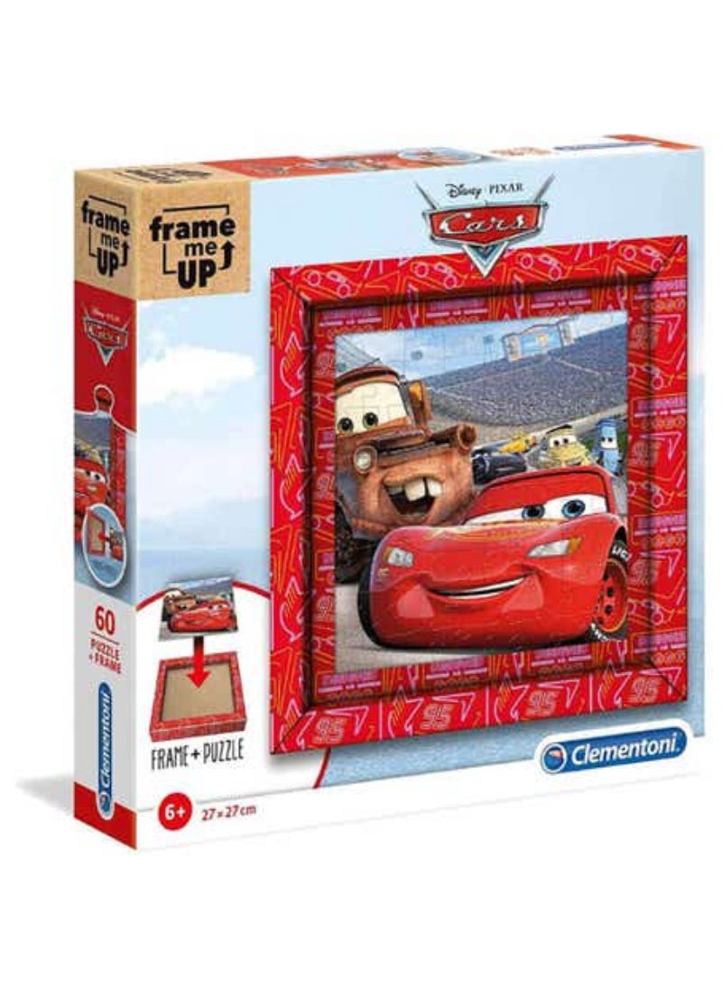 Clementoni Clementoni Pzl 60 Frame Me Up Cars 60 Pcs