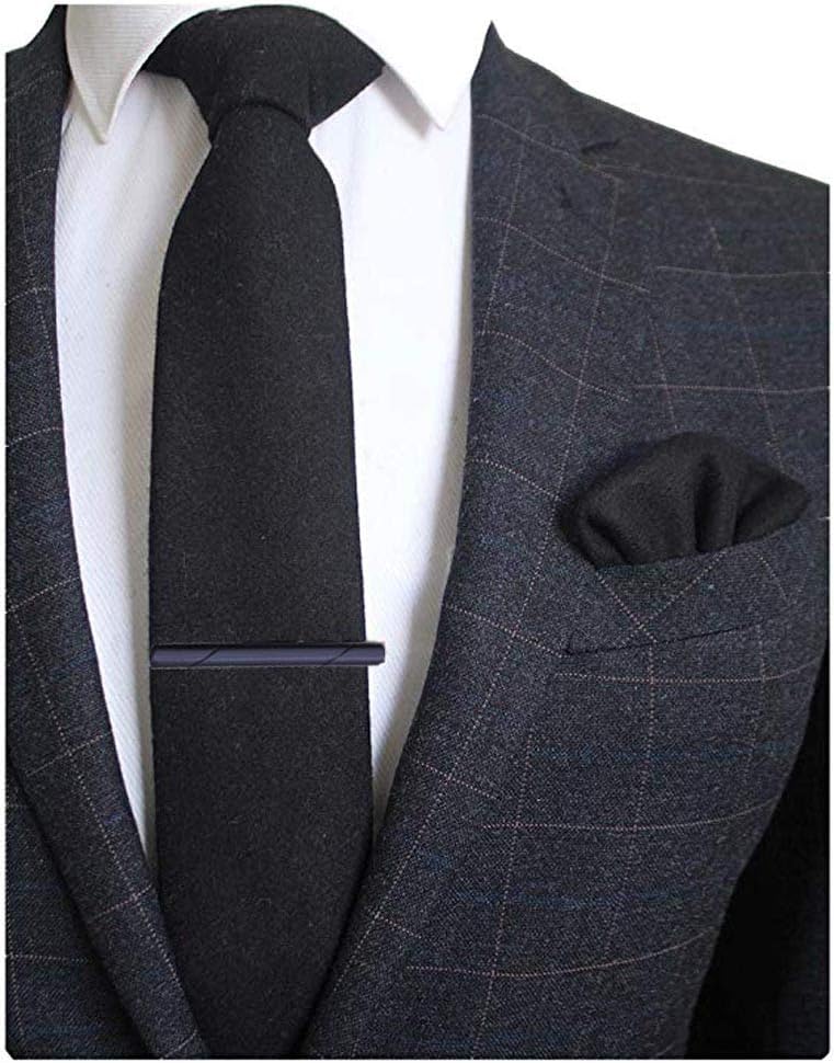 QIMOSHI Tie Clips for men Tie Bar Clip Set for Regular Ties Necktie Wedding Business Tie Pin Clips - Image 5