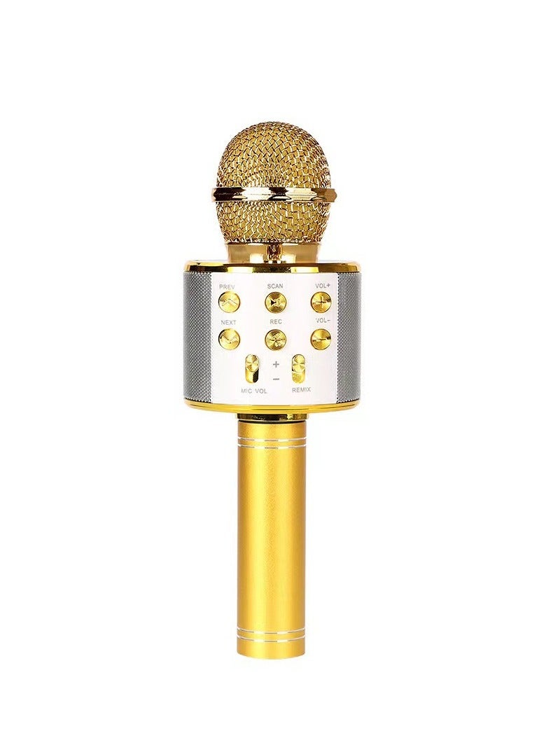 Wireless Microphone for Singing, Bluetooth Karaoke Microphone Mic Speaker for Adult Kids Singing - Image 1