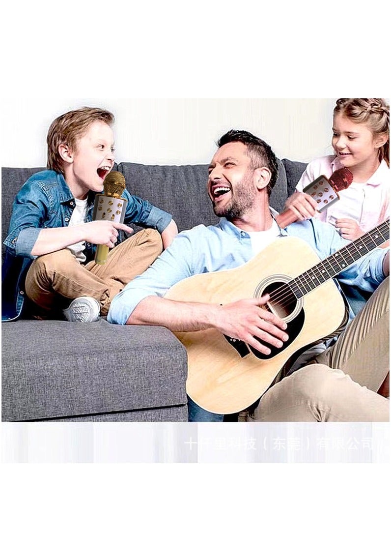 Wireless Microphone for Singing, Bluetooth Karaoke Microphone Mic Speaker for Adult Kids Singing - Image 2
