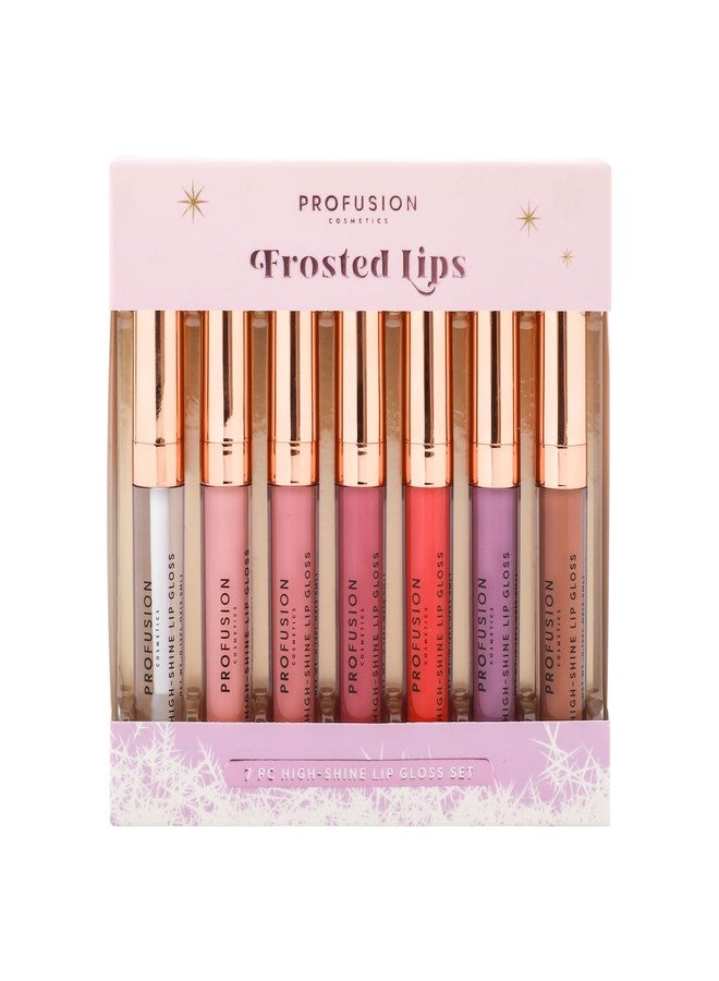 Profusion Cosmetics Frosted Snow Sparkle Frosted Lip Gloss Set, High Shine Finish for Holiday Parties, Vegan and Cruelty Free With Magical Glow and Delightful Experience - Image 5