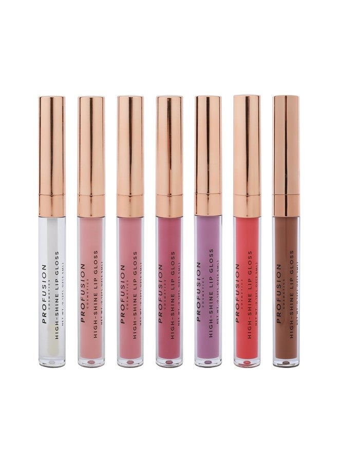 Profusion Cosmetics Frosted Snow Sparkle Frosted Lip Gloss Set, High Shine Finish for Holiday Parties, Vegan and Cruelty Free With Magical Glow and Delightful Experience - Image 1