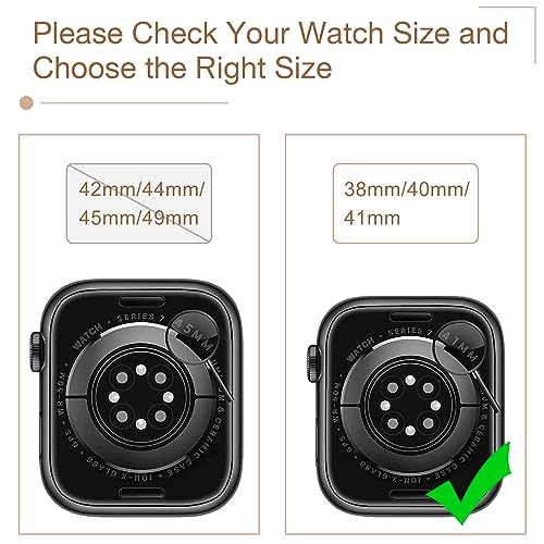 MARGE PLUS Compatible with Apple Watch Bling Band Women 38mm 40mm 41mm 42mm Series 11 10 9 8 7 6 5 4 3 2 1 SE, Upgraded Sparkle Replacement Bracelet iWatch Band, Diamond Rhinestone Stainless Steel Metal Strap - Image 2