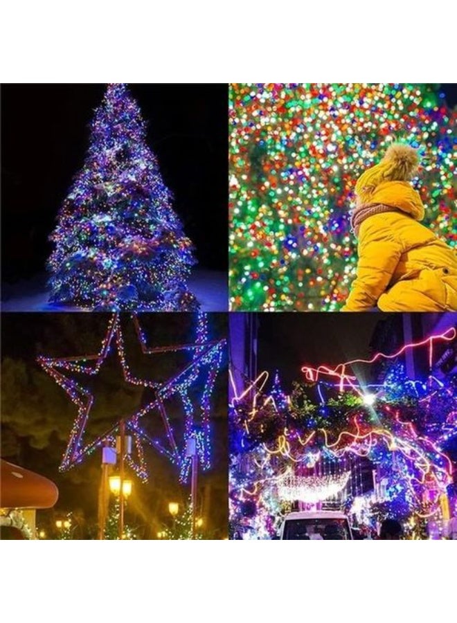 100 LED Flashing String Light Warm green 10meter - Image 3