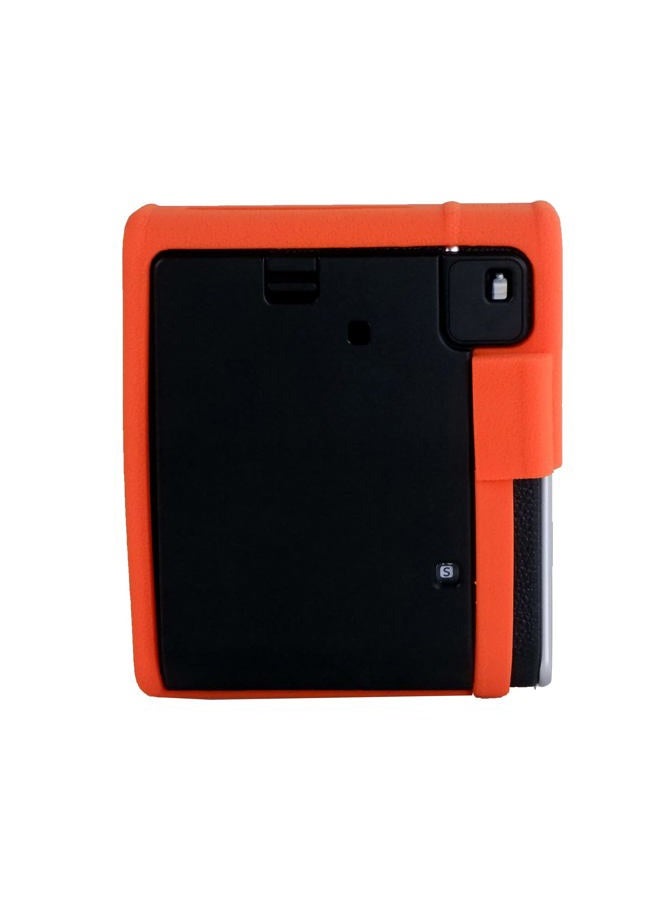 Rieibi حافظة سيليكون واقية ميني 40 - حافظة مطاطية خفيفة الوزن لكاميرا فوجي إنستكس ميني 40 - برتقالية - Image 2