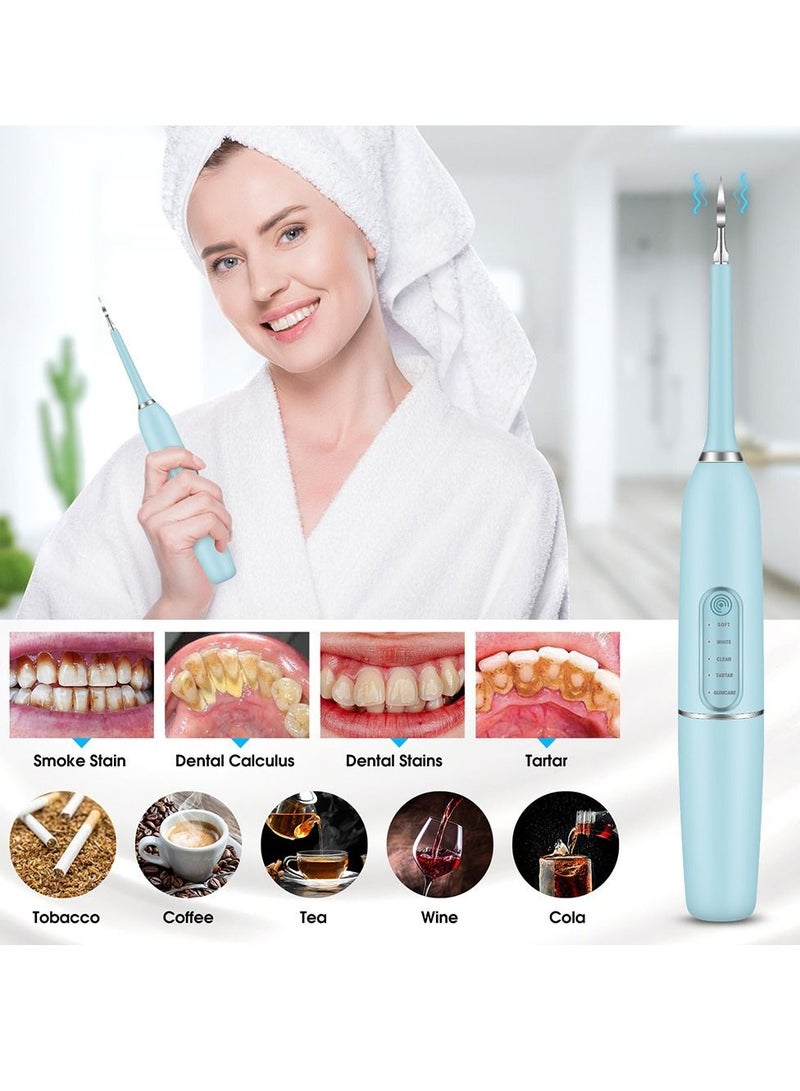 وايرلس ذكي سونيك الأنظف لإزالة حصى الأسنان 5 طرق تنظيف الأسنان ، فرشاة أسنان كهربائية تعمل باللمس - Image 2