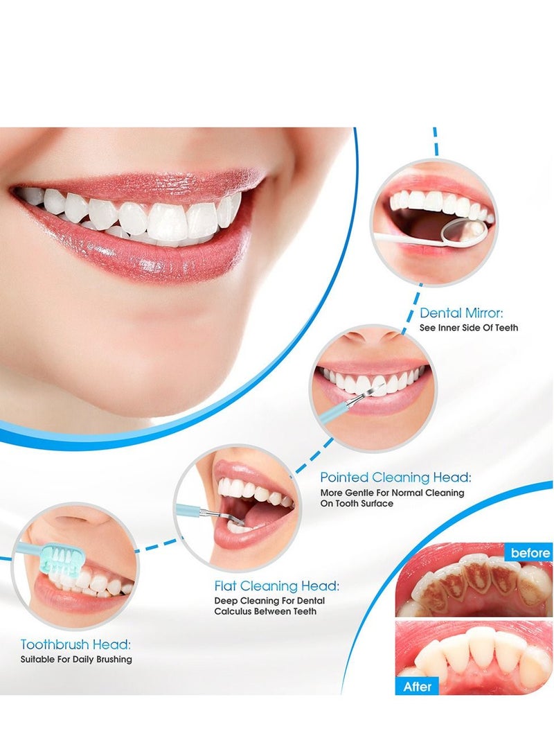 وايرلس ذكي سونيك الأنظف لإزالة حصى الأسنان 5 طرق تنظيف الأسنان ، فرشاة أسنان كهربائية تعمل باللمس - Image 3