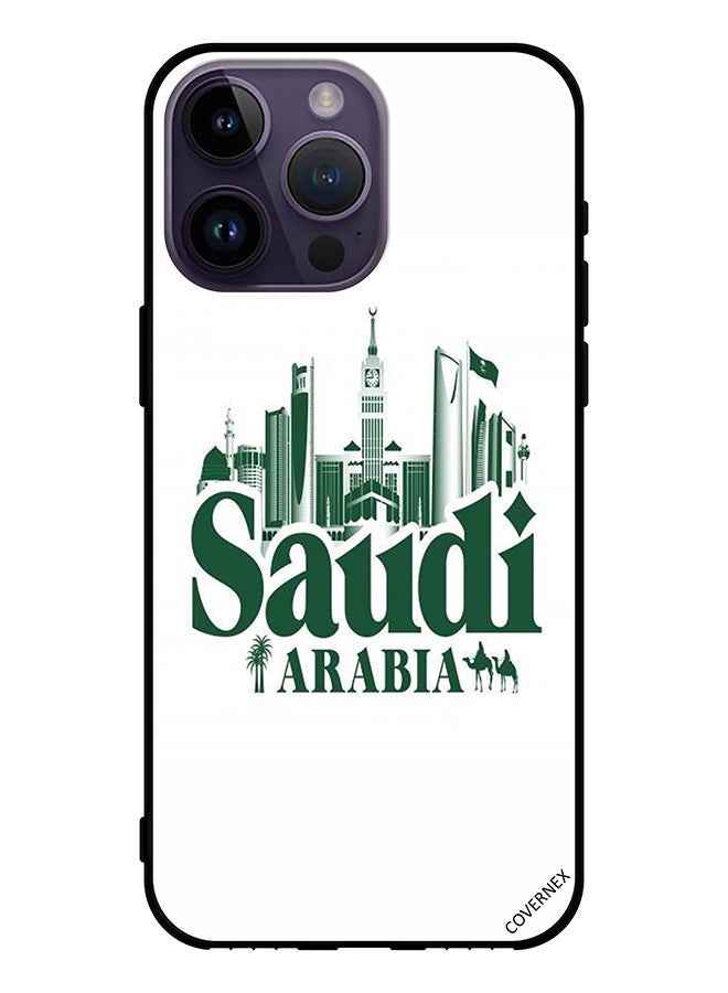 Covernex Protective Case Cover For Apple iPhone 14 Pro Max Kingdom Of Saudi Arabia Artwork - Image 1
