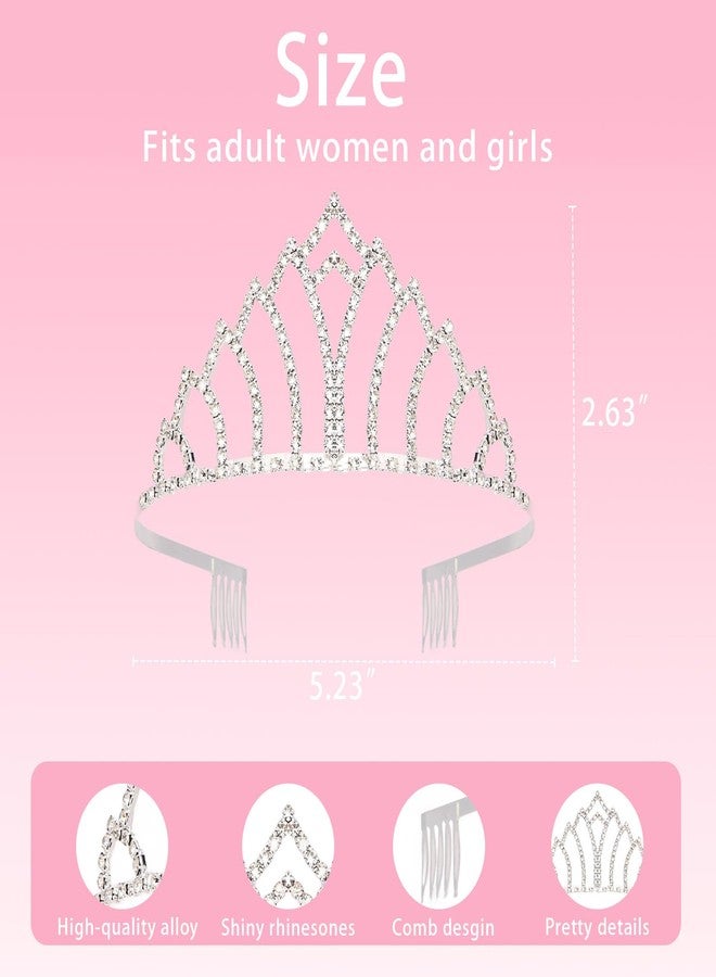 ACO-UINT Dainty Rhinestone Headband - Sparkling Crystal Headpiece for Princesses - Image 2