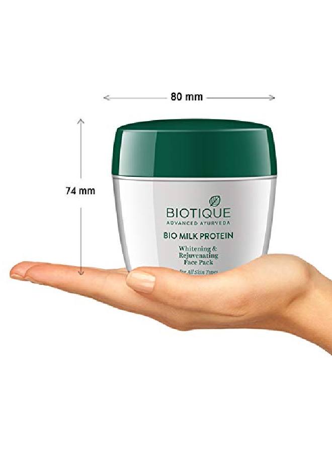Biotique Bio Milk Protein Whitening And Rejuvenating Face Pack 175G - Image 4