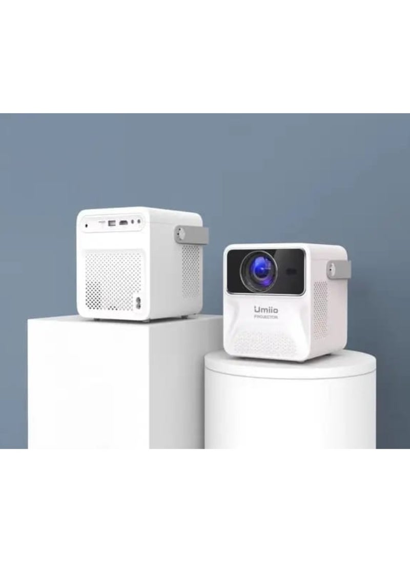 Umiio - Multimedia Android Projector Intelligent Screen Projection Wi-Fi and Bluetooth Portable Indoor & Outdoor Theatre - Image 1