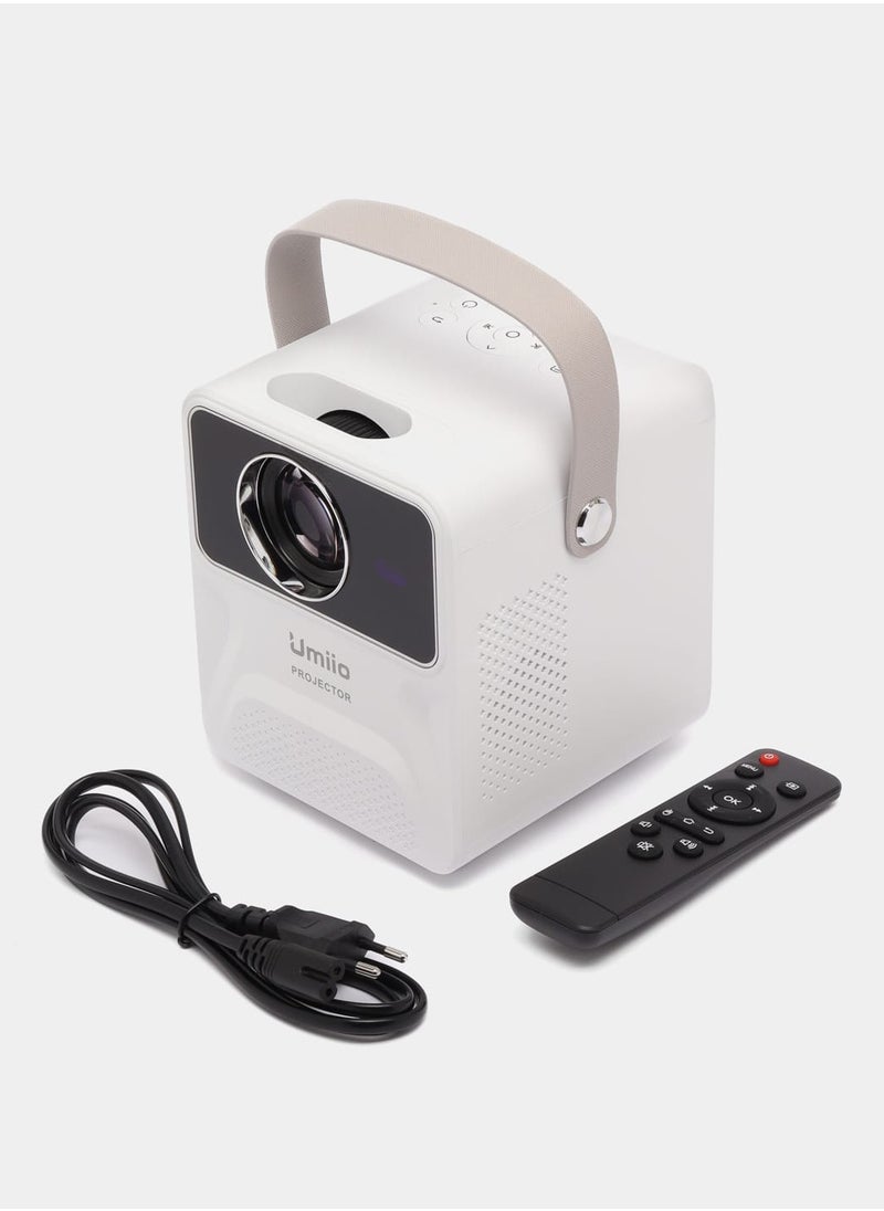 Umiio - Multimedia Android Projector Intelligent Screen Projection Wi-Fi and Bluetooth Portable Indoor & Outdoor Theatre - Image 1