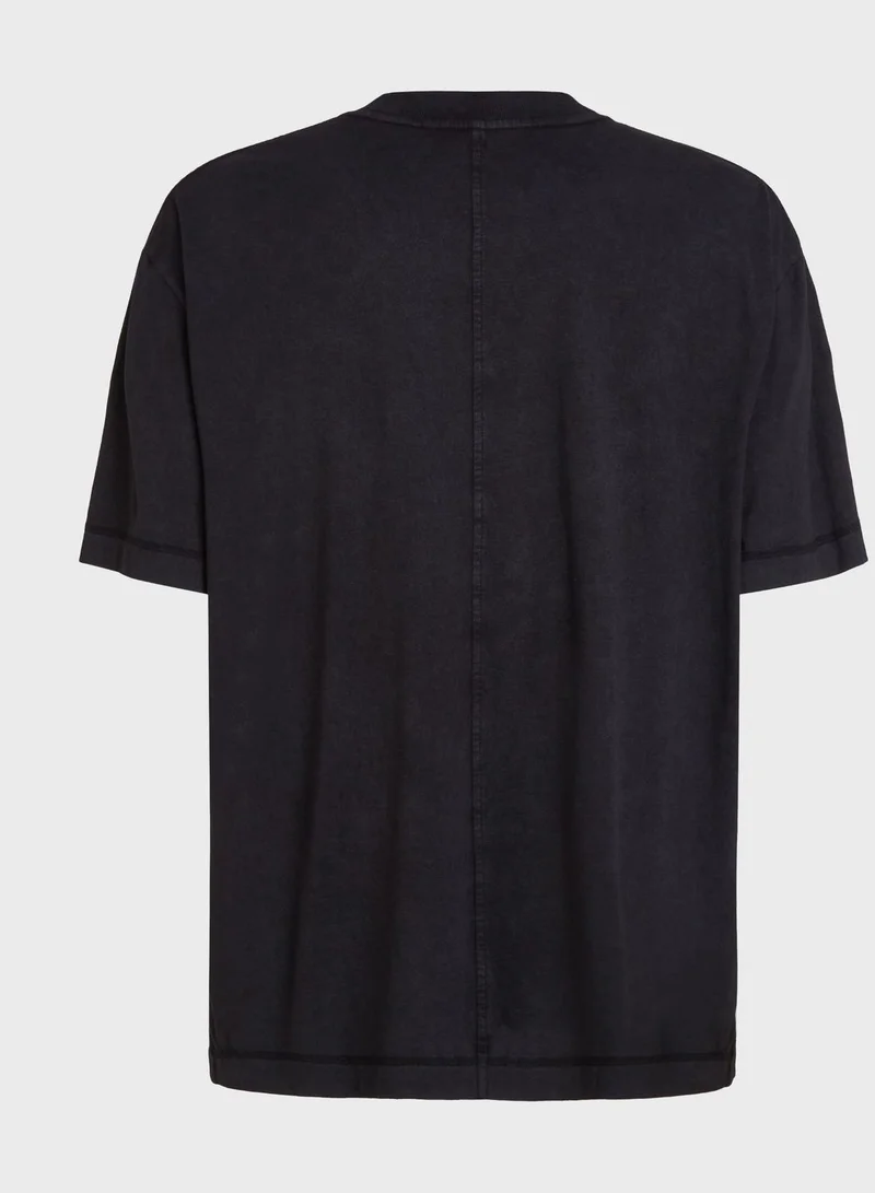 Calvin Klein Jeans Logo Crew Neck T-Shirt