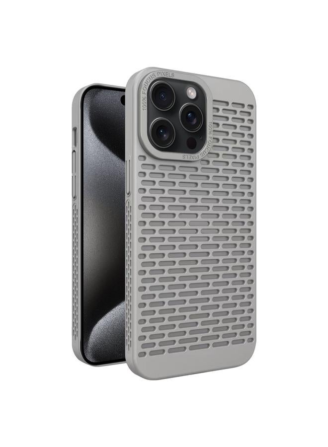 اس-توب جراب لهاتف iPhone 15 Pro جراب هاتف TPU مجوف ومُبدد للحرارة - Image 1