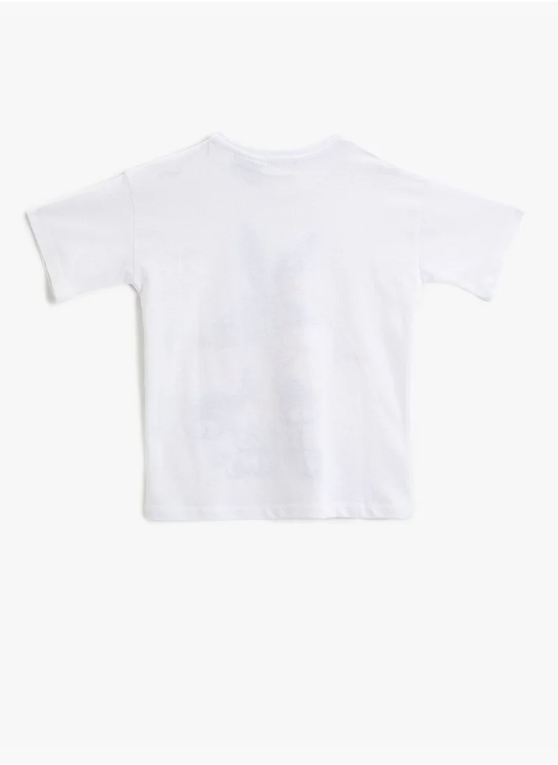 كوتون Bugs Bunny T-Shirt Licensed Cotton