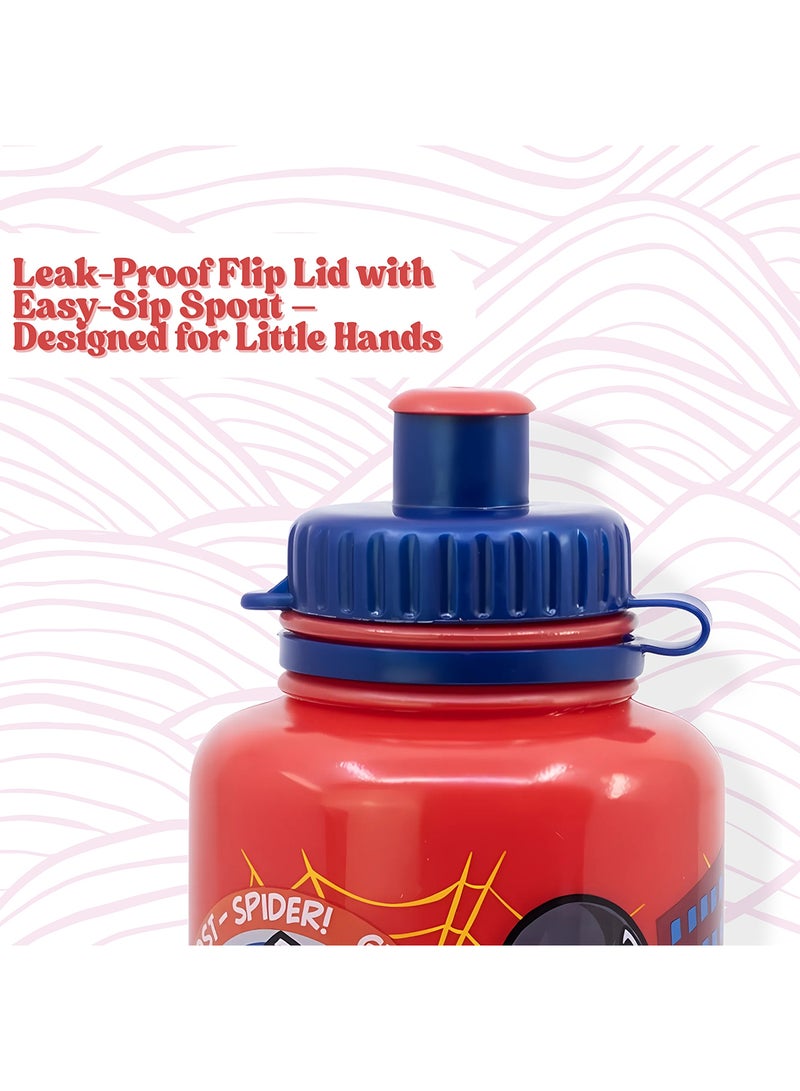 Stor Ergo Sport Water Bottle 430 Ml Spiderman Mob Rules - Image 3