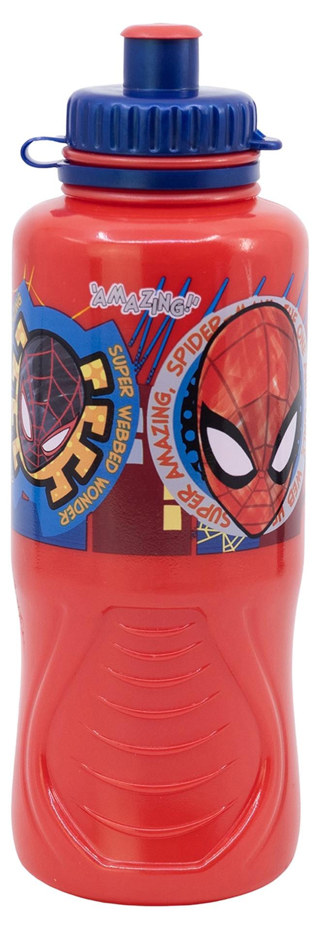 Stor Ergo Sport Water Bottle 430 Ml Spiderman Mob Rules - Image 1