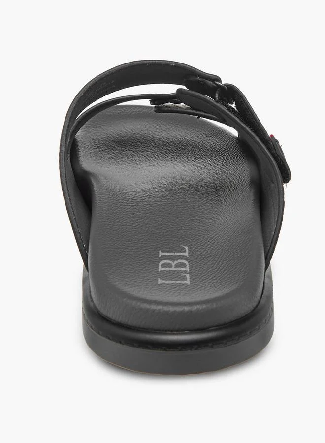 LBL By Shoexpress BLACK Men Slip-On Comfort Sandals for Men | Best Price UAE