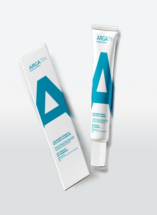 ARGATIN Professional Hair Color Tube | Brown 80g 2-in-1 | Hair Color + Hair Spa Treatment | Enriched with Pro Vitamin B5 | Organic Argan Oil for Soft, Shiny Hair - Image 2