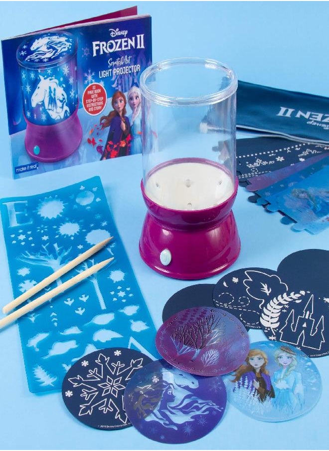 Make It Real Make It Real - Disney Frozen 2 Starlight Projector - DIY Ceiling Projector for Girls - Illuminates Kids Bedrooms with Scenes from Disney’s Frozen 2  - Image 2