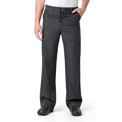 Carhartt Scrubs C54108 Men's Classic Fit Ripstop Boot Cut 8-Pocket Cargo Pant 3X-Large Short Dark Pewter - Image 1