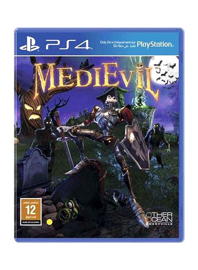 سوني لعبة Medievil باللغتين الإنجليزية والعربية (إصدار المملكة العربية السعودية) - playstation_4_ps4 - Image 1