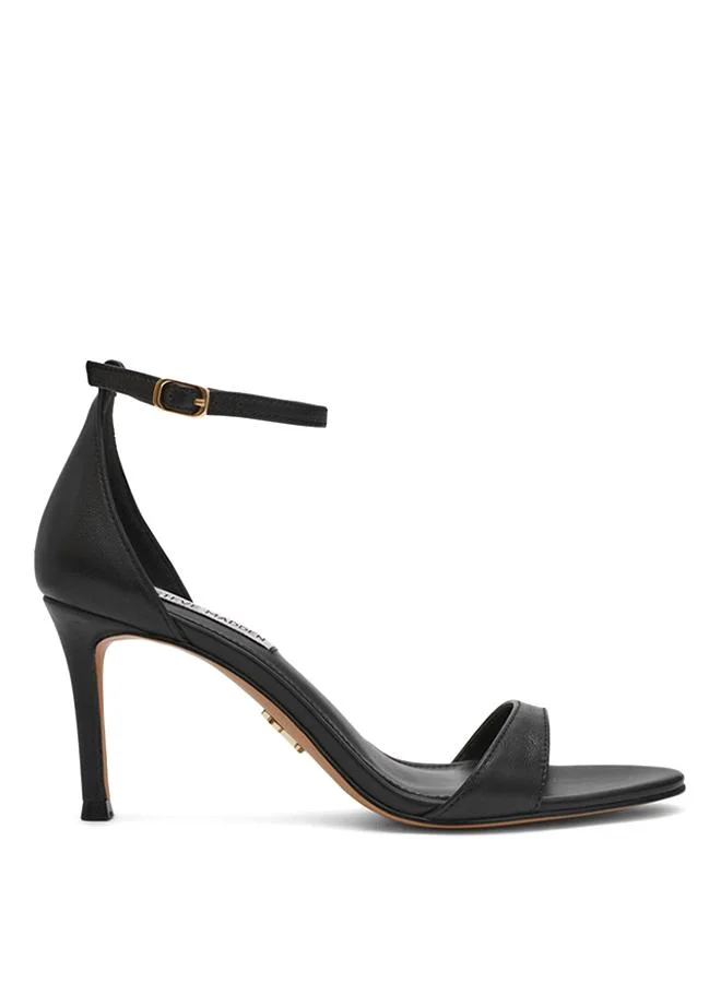 Nevina Black Women's Heeled Sandals