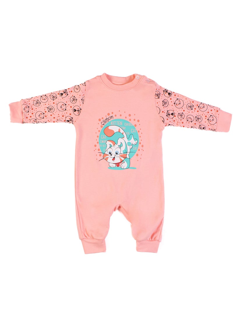 Zercon Autumn jumpsuit for Newborn Babies  - 1215 - Image 1