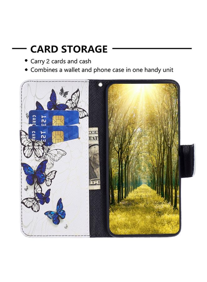 اس-توب جراب لهاتف Samsung Galaxy A04 4G بنمط رسم ملون من الجلد القابل للطي - Image 5