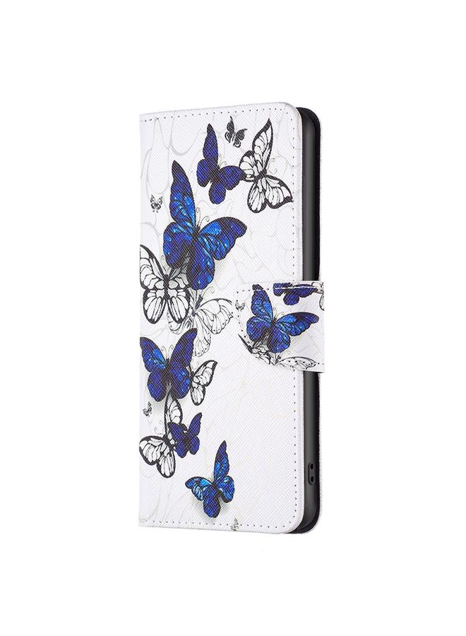 اس-توب جراب لهاتف Samsung Galaxy A04 4G بنمط رسم ملون من الجلد القابل للطي - Image 2