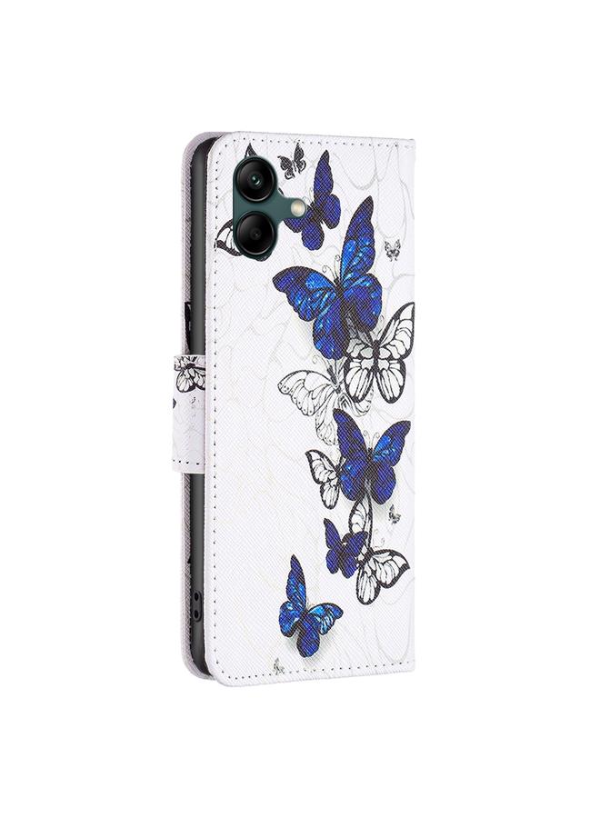 اس-توب جراب لهاتف Samsung Galaxy A04 4G بنمط رسم ملون من الجلد القابل للطي - Image 3