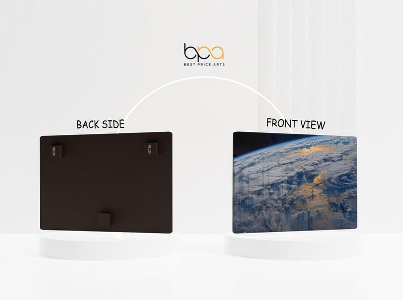 BPA® Earth From Space Acrylic Canvas - Image 4