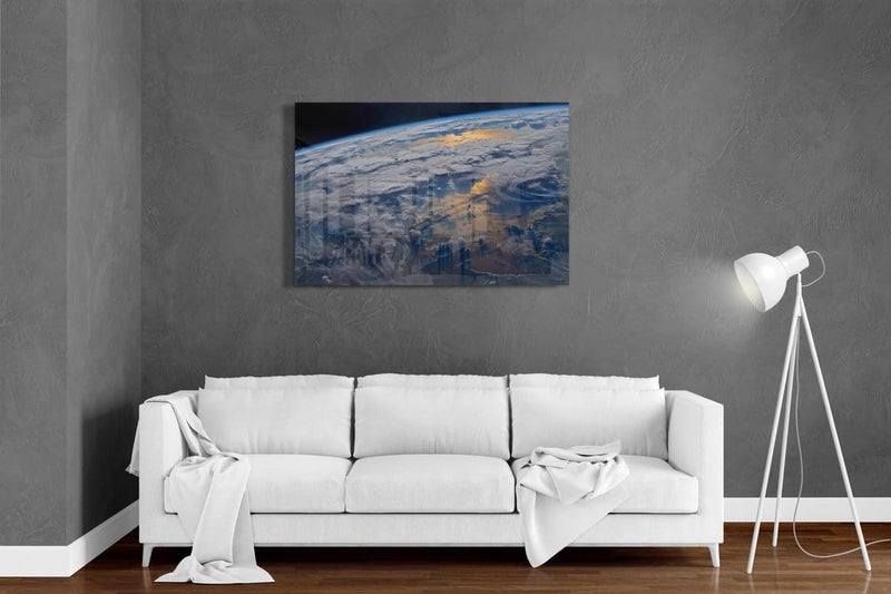 BPA® Earth From Space Acrylic Canvas - Image 2