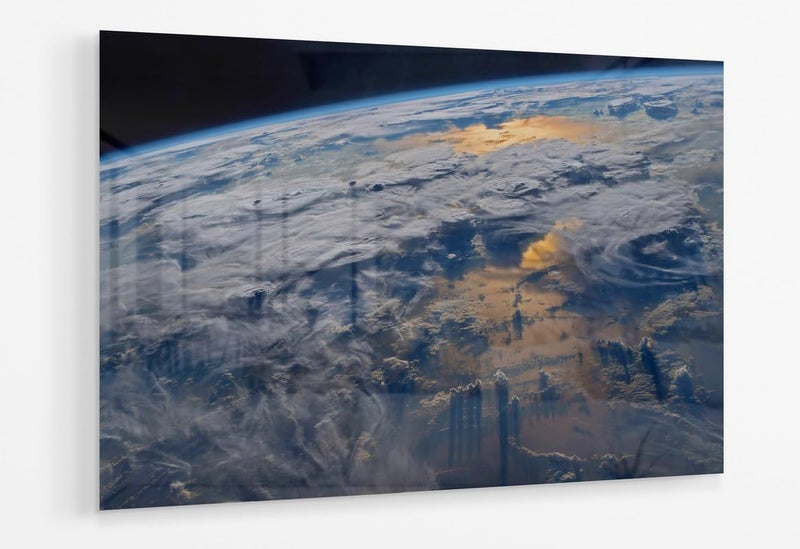 BPA® Earth From Space Acrylic Canvas - Image 1