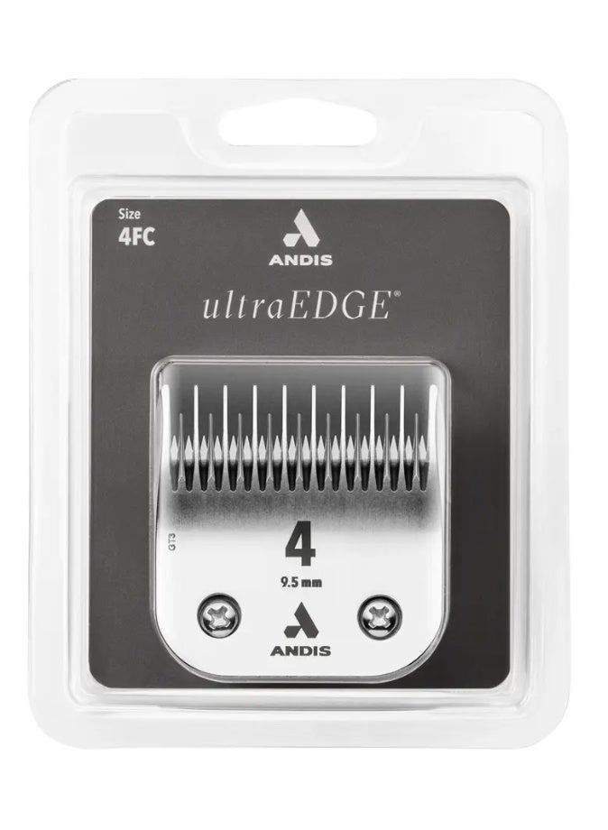 Andis UltraEdge Size 4 Skip Tooth Detachable Blade for for dog grooming - 9.5mm - Image 5