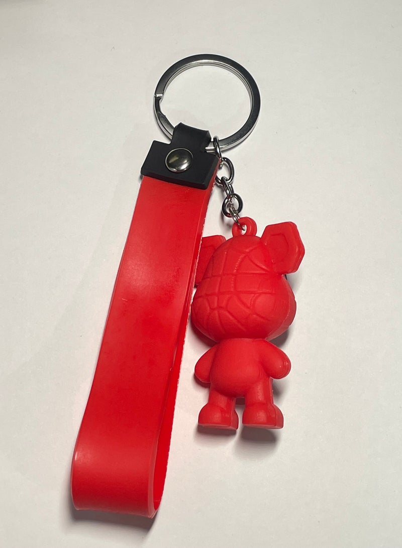 Generic Distinctive cartoon keychain distinctive accessory Disney Spider-Man keychain with ribbon that fits with car keys wallets and bags beautiful creative gift - Image 3