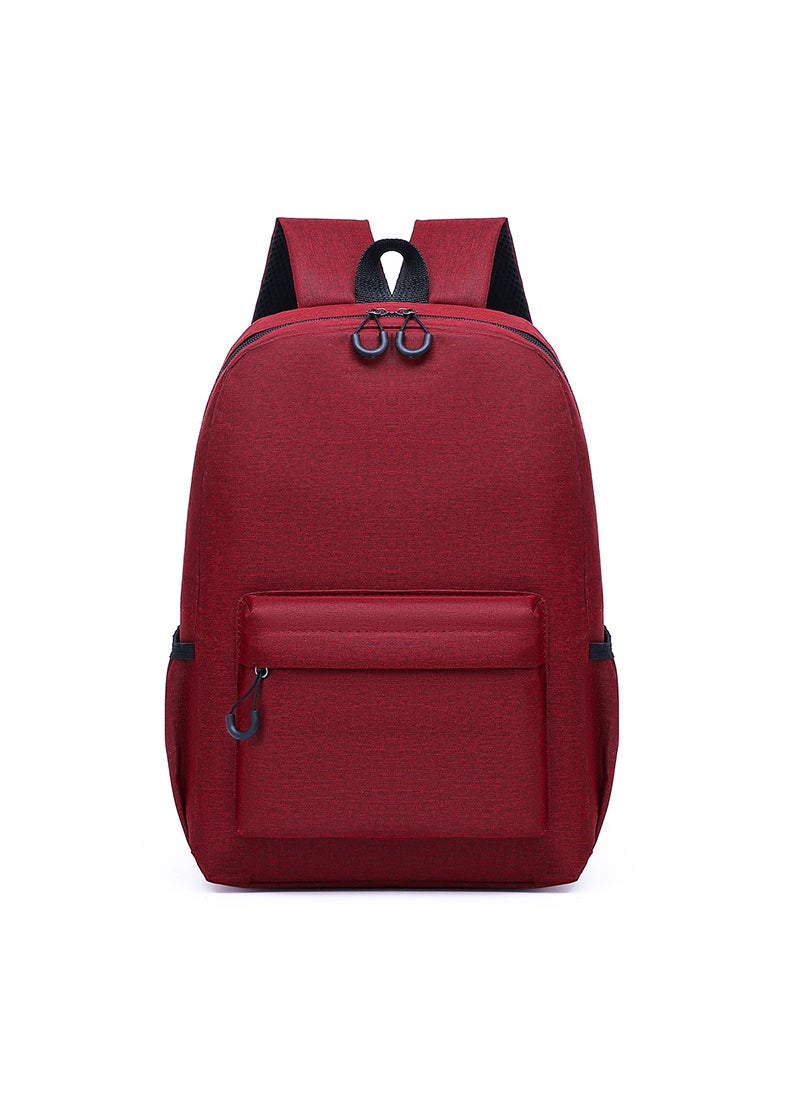 Generic - Children Custom Backpacks 3-6 Grades Wine red - Image 1