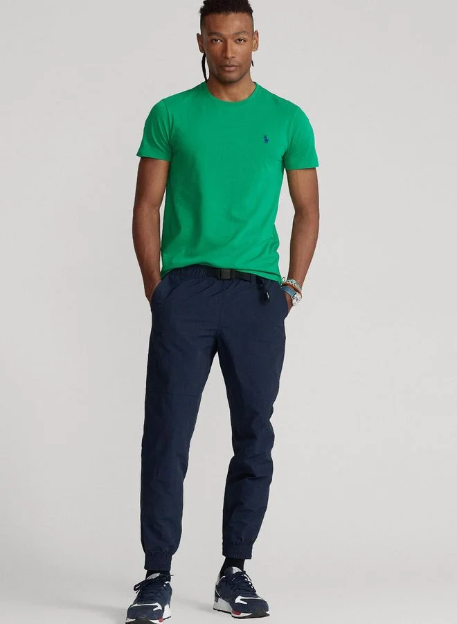 POLO RALPH LAUREN Custom Slim Fit Jersey Crewneck T-Shirt
