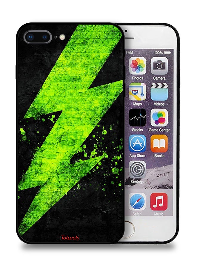 Tolwak Apple iPhone 8 Plus Protective Case Electric Pattern - Image 1